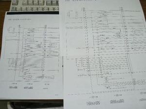 【整備451】メーター透過照明化 プレオ流用取付 4 配線図のｺｰﾄﾞ識別･解読